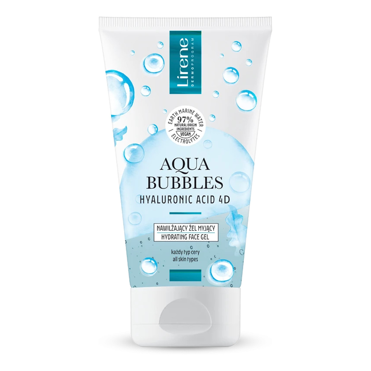 Lirene Aqua Bubbles Nawilżający żel myjący 150ml