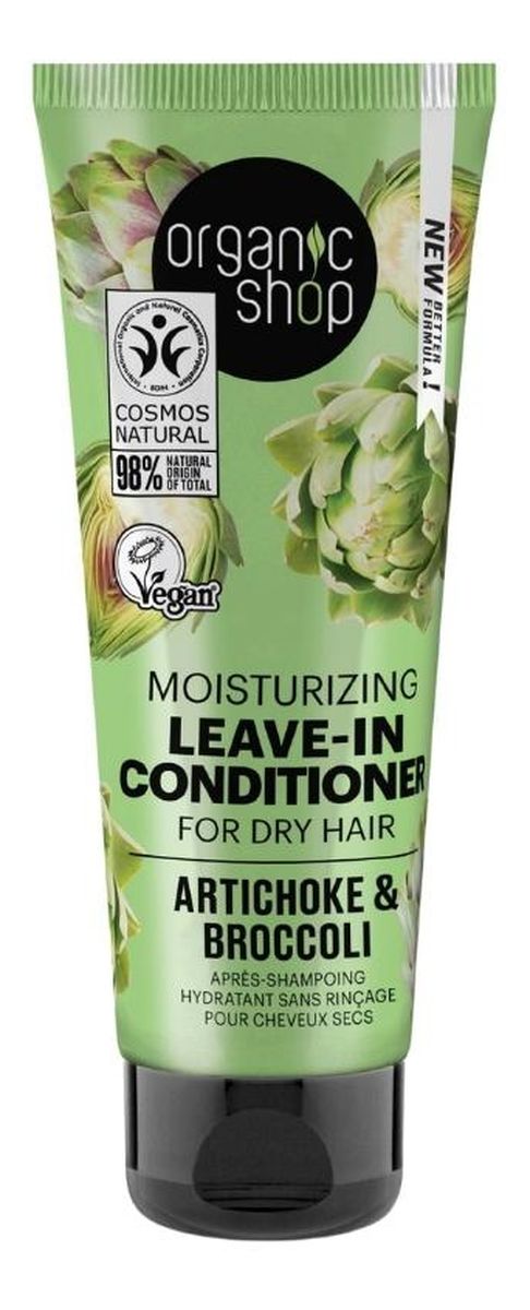 Odżywka do włosów suchych Nawilżająca Karczoch & Brokuł