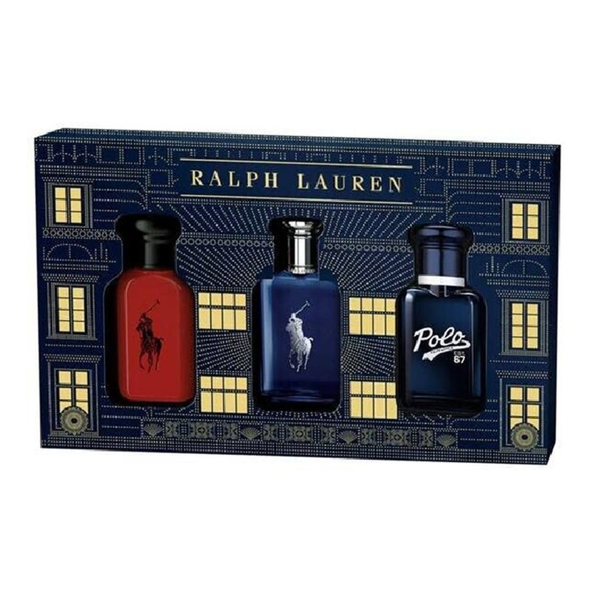 Ralph Lauren World Of Polo Zestaw blue woda toaletowa spray 40ml + red woda toaletowa spray 40ml + 67 woda toaletowa spray 40ml