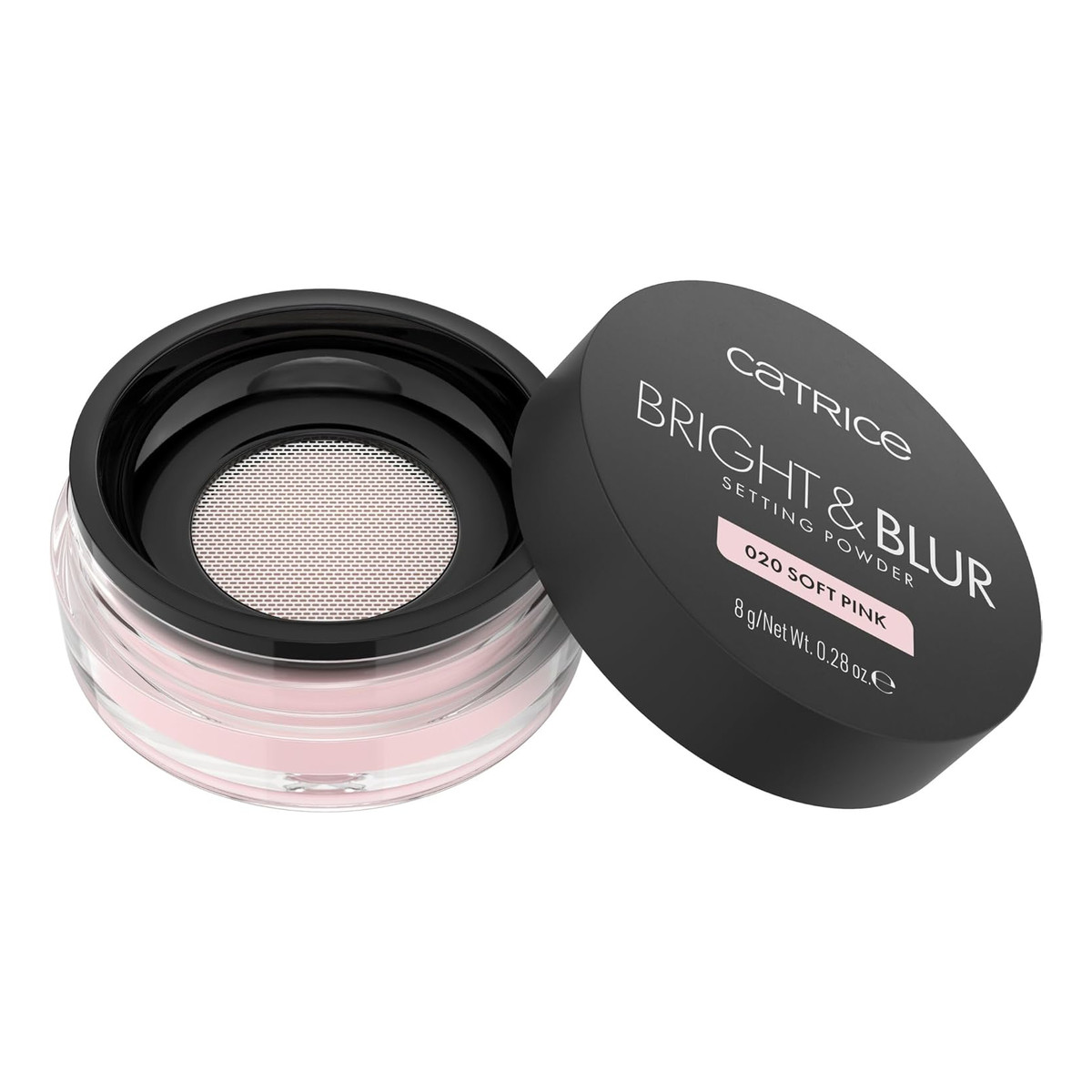 Catrice Bright & Blur Puder sypki w różowym odcieniu