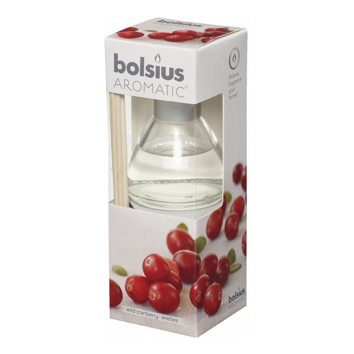 Bolsius Wild Cranberry Dyfuzor Zapachu Żurawina 45ml
