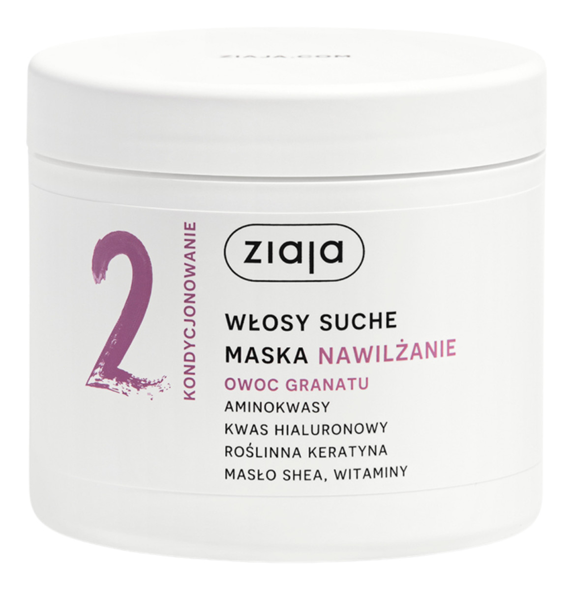 Maska do włosów Nawilżanie Owoc granatu