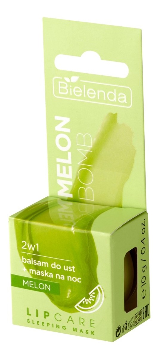 Balsam do ust + maska na noc 2w1 melon bomb 10g