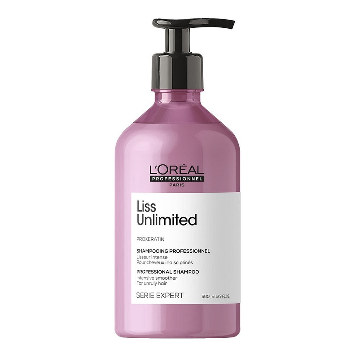 Loreal Serie expert liss unlimited shampoo szampon intensywnie wygładzający włosy niezdyscyplinowane 500ml