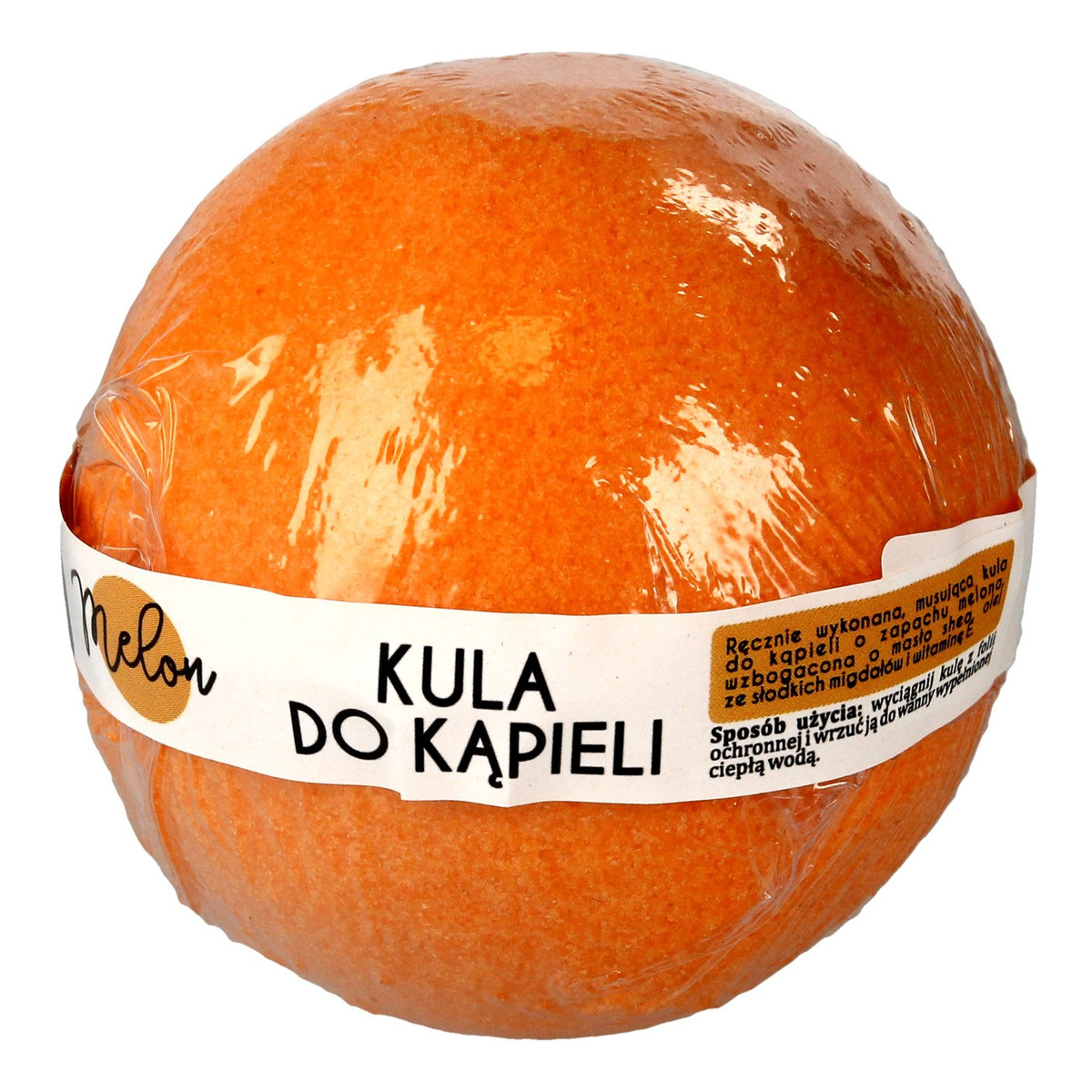 Laq Kula musująca do kąpieli Melon - pomarańcza 100g