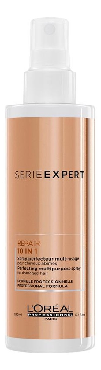 Absolut Repair Gold 10in1 odbudowujący spray do włosów zniszczonych z ochroną termiczną