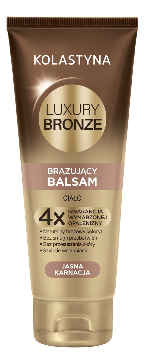 Balsam do ciała brązujący do jasnej karnacji