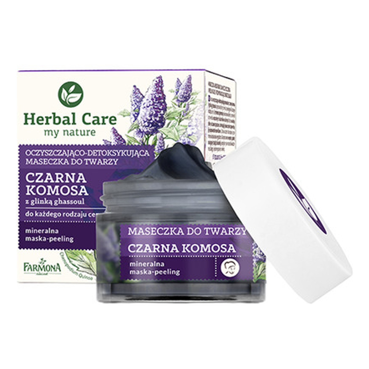 Farmona Herbal Care oczyszczająco-detoksykująca maseczka do twarzy Czarna Komosa 50ml