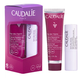 zestaw krem do rąk i paznokci 30ml + nawilżająca pomadka do ust 4,5ml