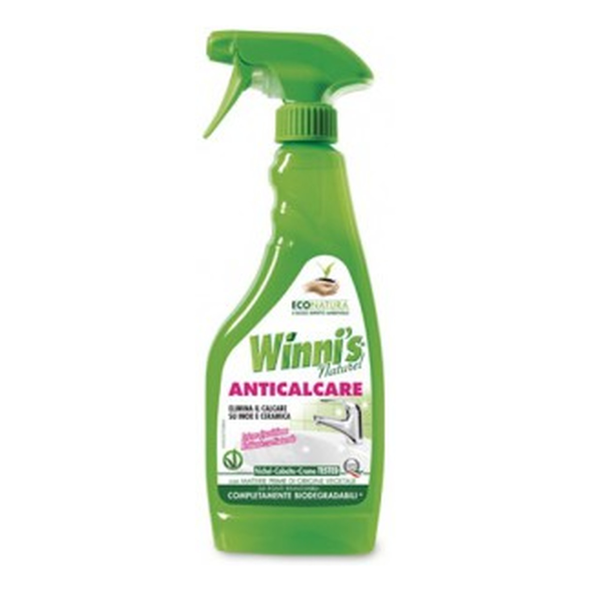 Winni's Odkamieniacz do czyszczenia kabin prysznicowych, płytek i baterii, wc, armatury łazienkowej 500ml