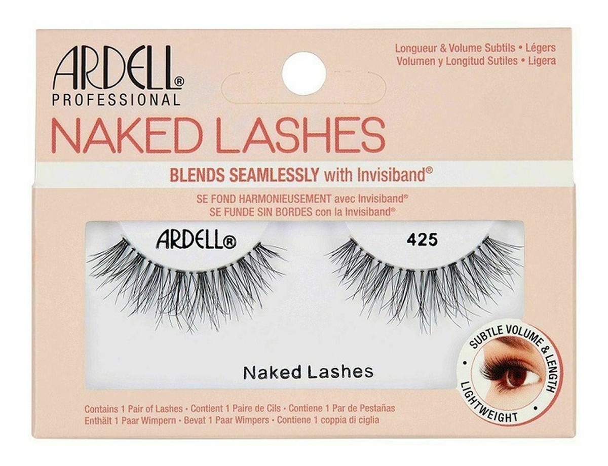 Naked Lashes 425 1 para sztucznych rzęs Black