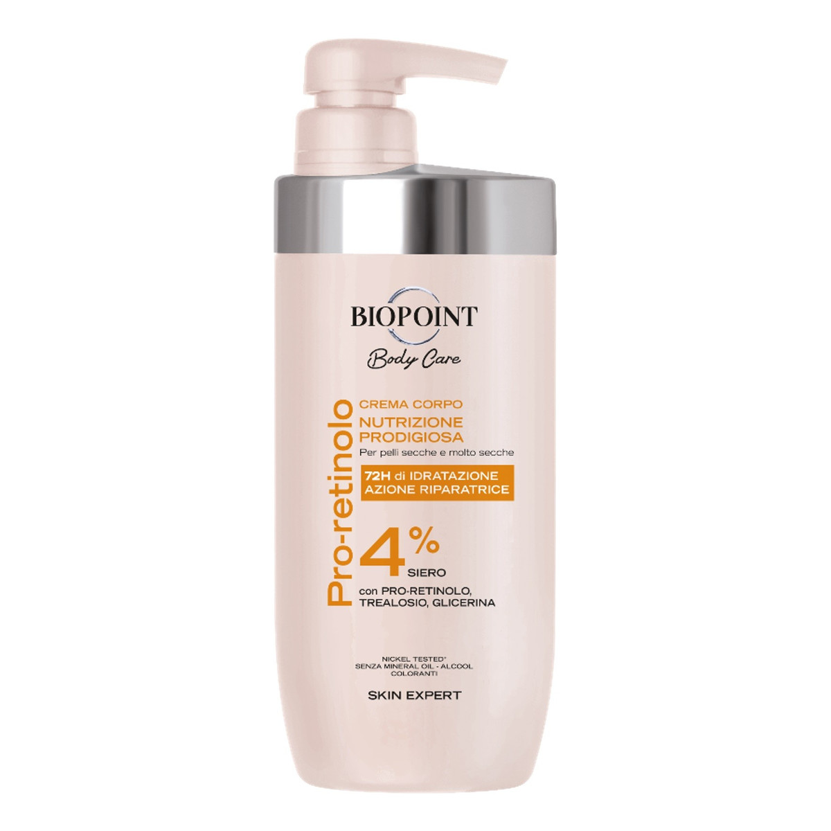 BioPoint Krem do ciała nawilżający z 4% retinolem 500ml
