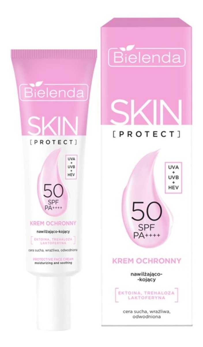 Krem SPF50 nawilżający-kojący