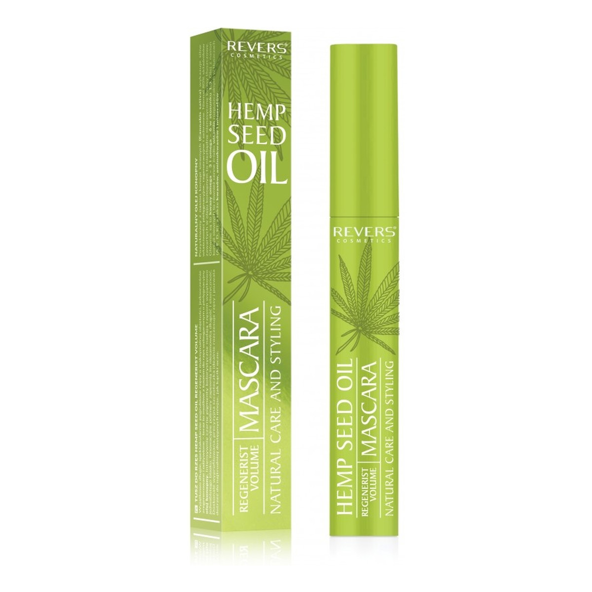 Revers Maskara do rzęs Hemp Seed Oil Regenerist Volume 12ml