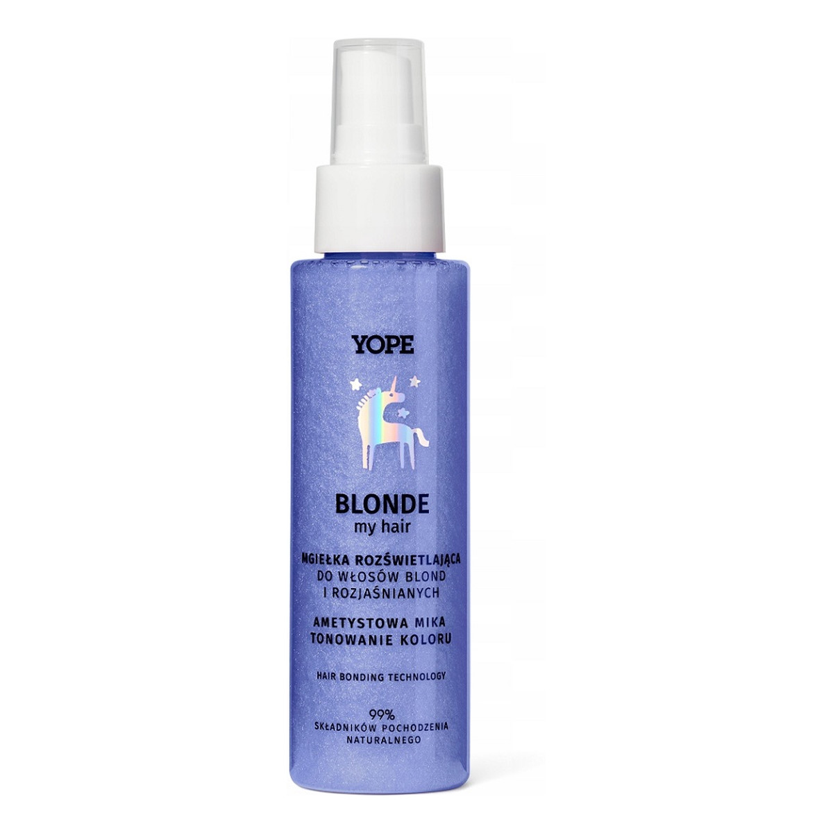 Yope Blonde My Hair Mgiełka rozświetlająca do włosów ametyst 100ml