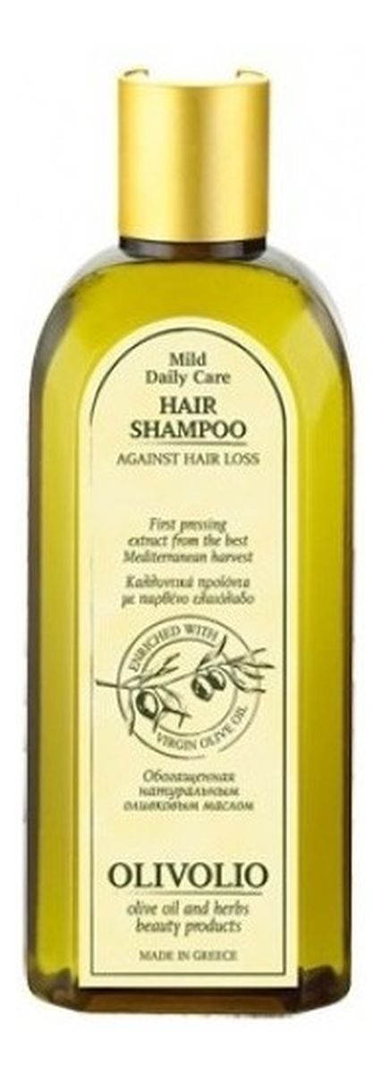 Szampon przeciw wypadaniu włosów z organiczną oliwą z oliwek