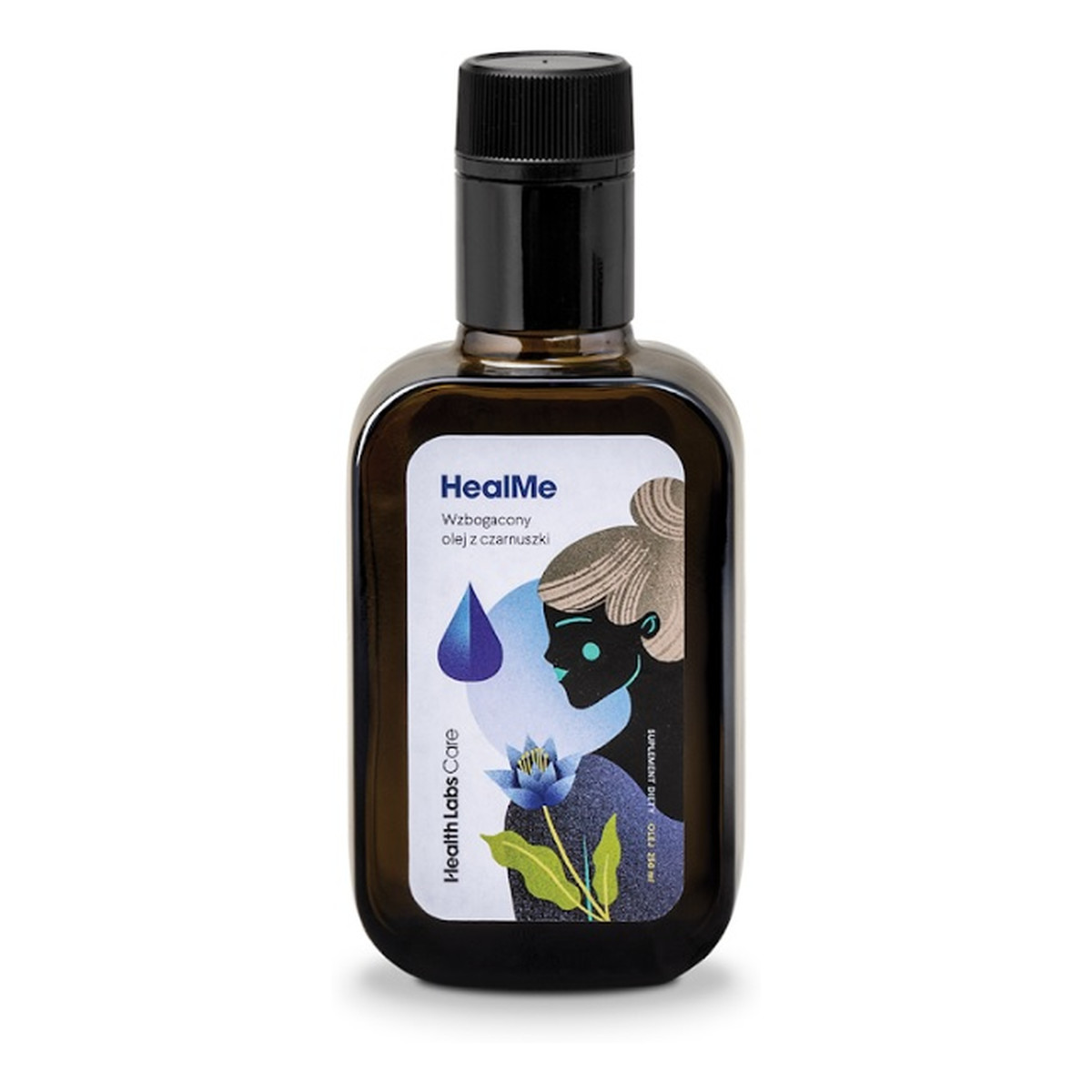 HealthLabs 4us healme zimnotłoczony olej z czarnuszki suplement diety 250ml