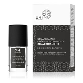 Omi daily care odżywka do paznokci utwardzająca #blackdiamond z drobinkami diamentu