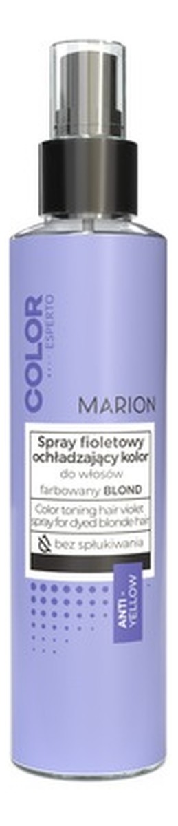 Color esperto spray fioletowy ochładzający kolor do włosów farbowanych na blond
