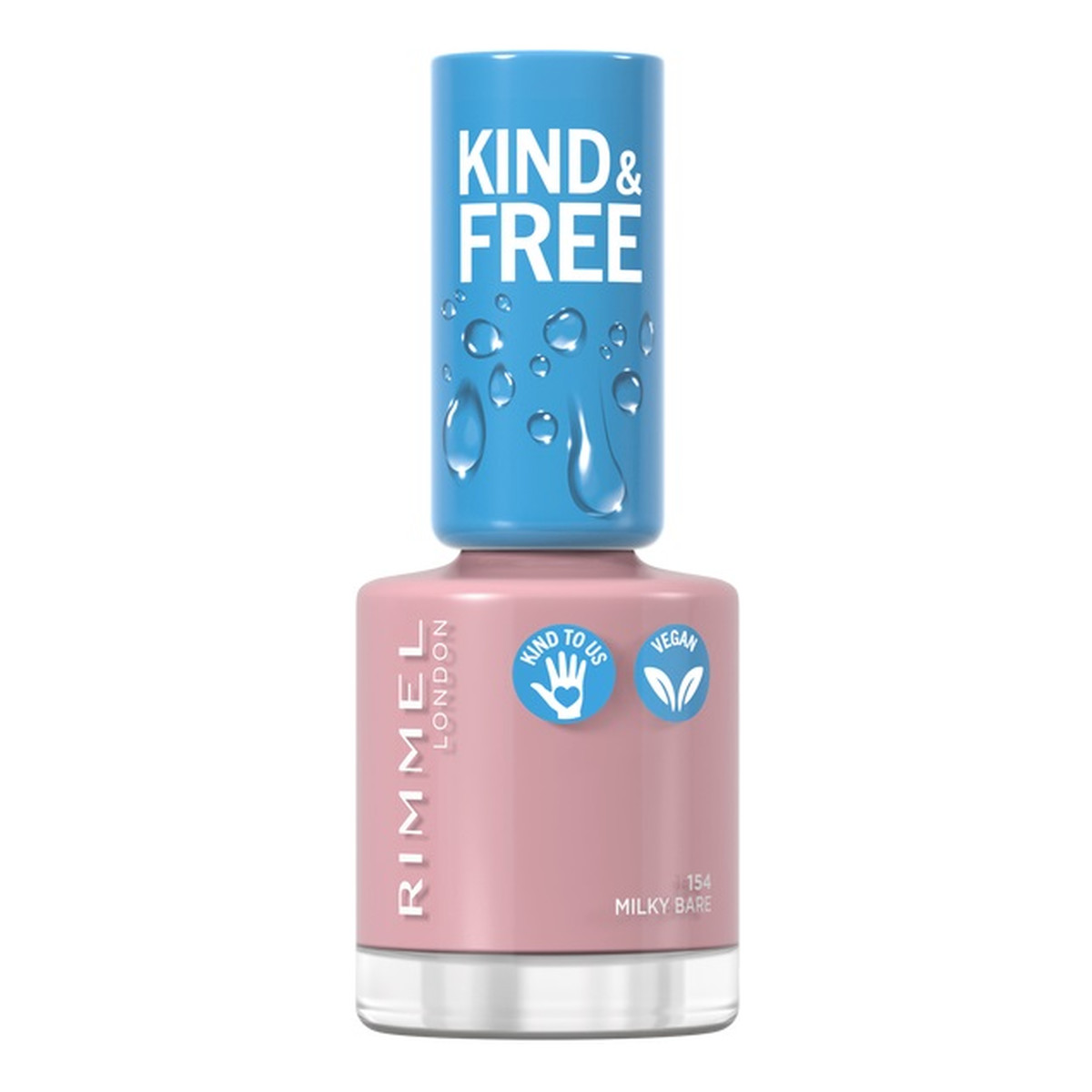 Rimmel Kind & Free Wegański lakier do paznokci 8ml