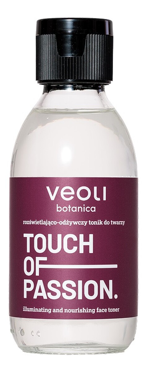 Touch of passion rozświetlająco-odżywczy tonik do twarzy
