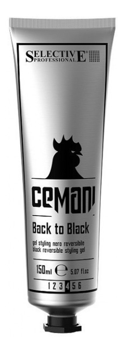 Cemani Back to Black Żel do włosów