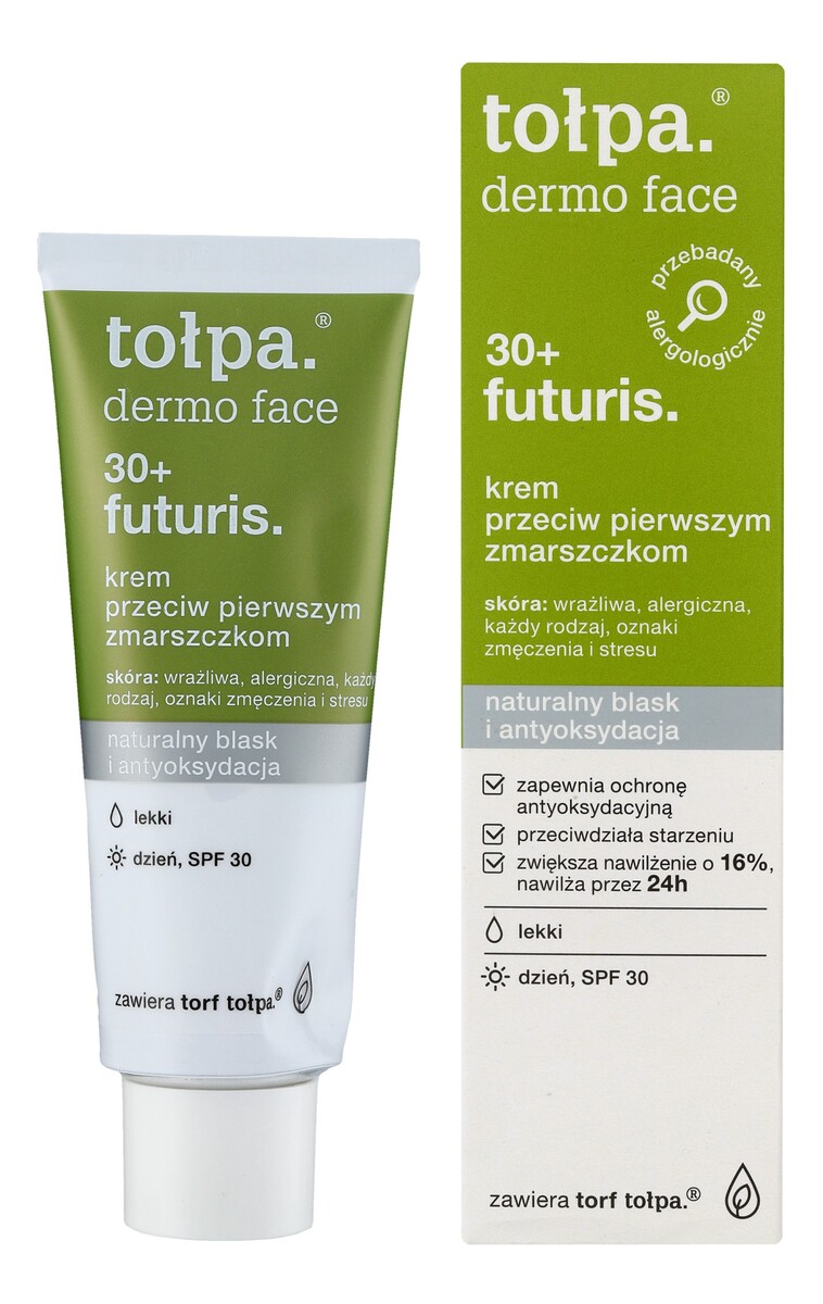 Krem przeciw pierwszym zmarszczkom spf30 na dzień