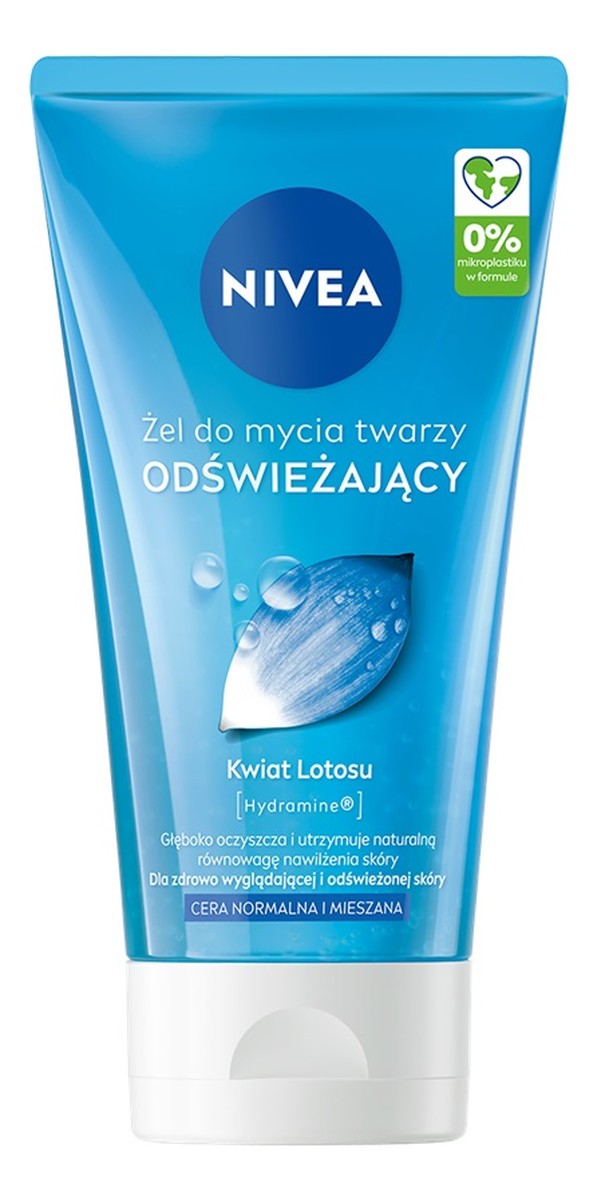 Żel do mycia twarzy cera normalna i mieszana