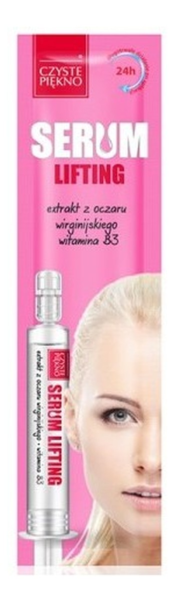 Liftingujące serum do twarz