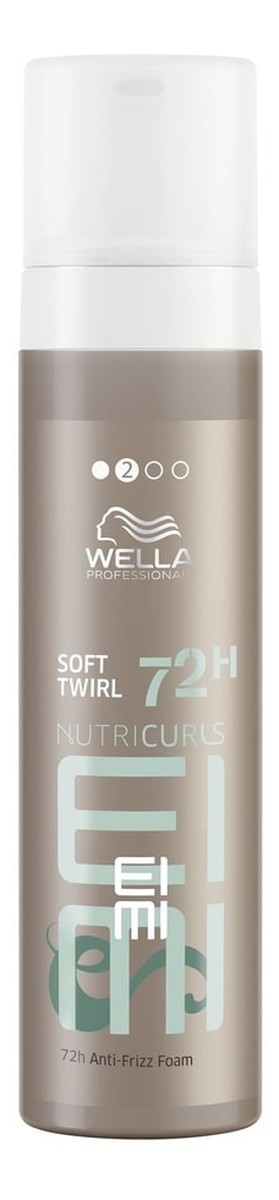 Nutricurls Soft Twirl pianka przeciw elektryzowaniu się włosów