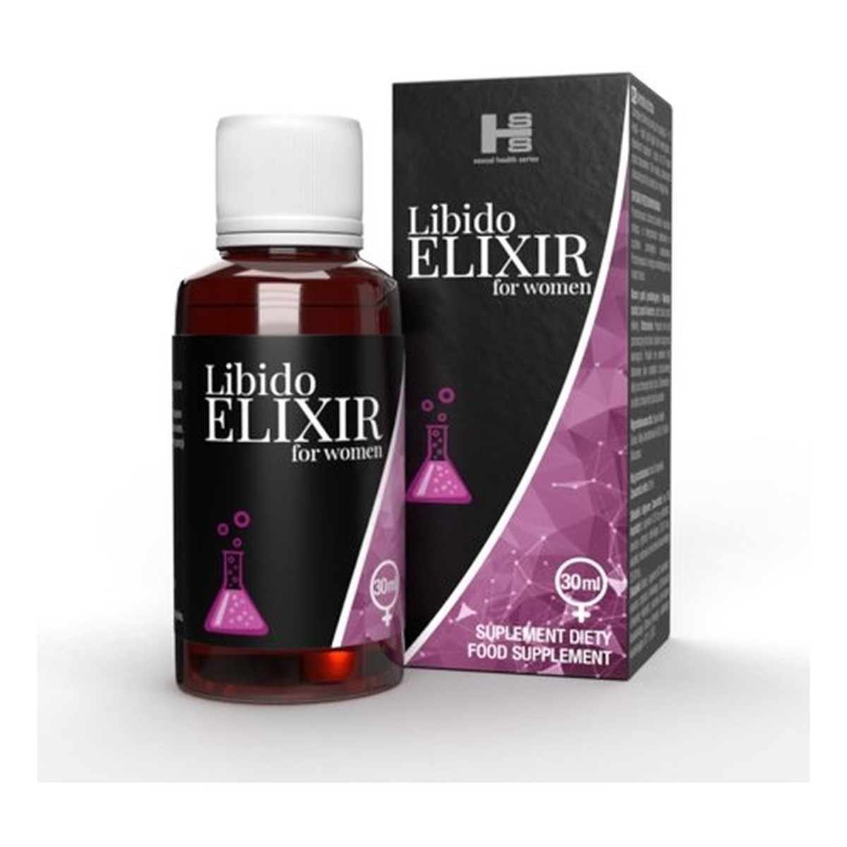 Sexual Health Series Libido elixir for women eliksir na wzrost libido suplement diety 30ml