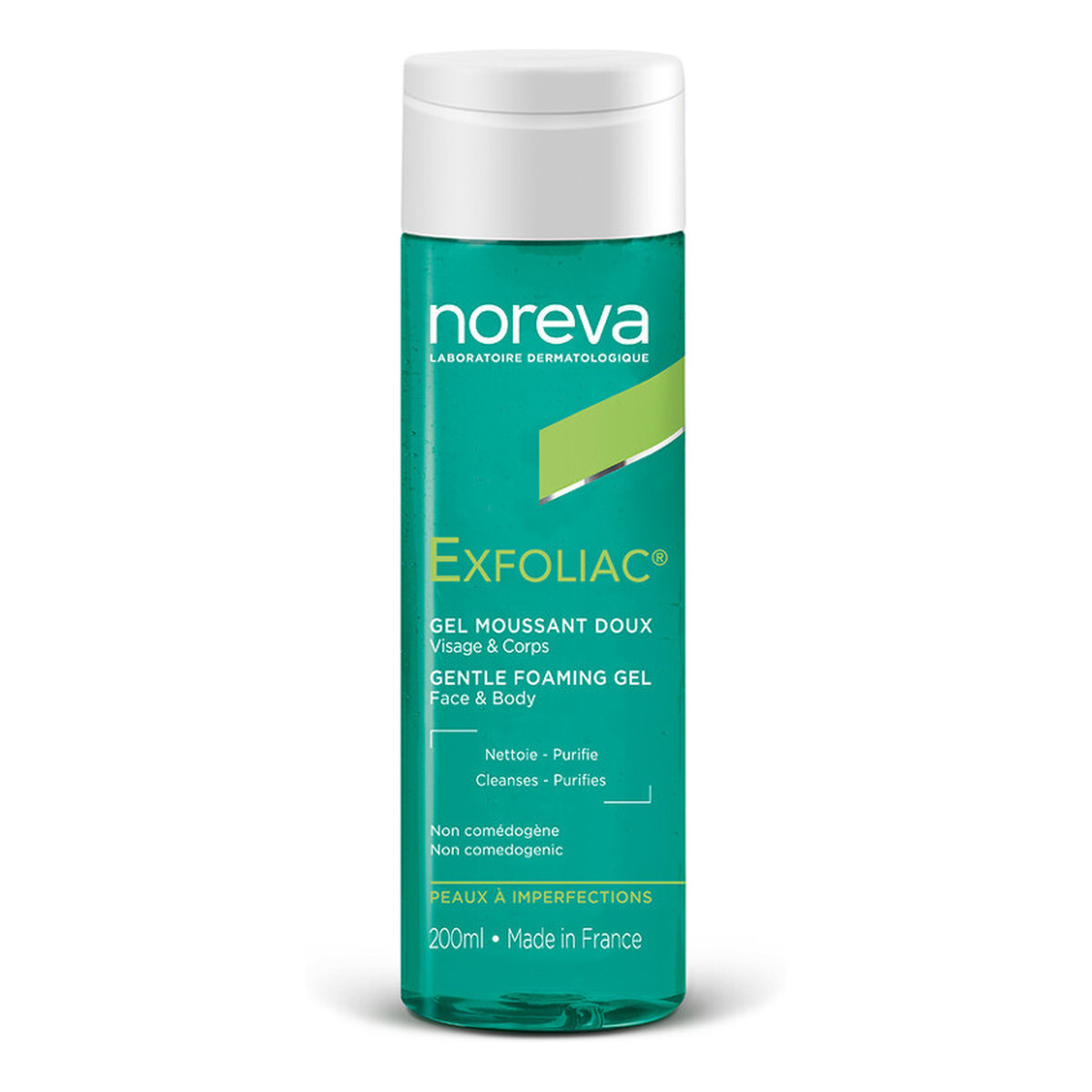 Noreva Exfoliac Delikatny żel myjący do twarzy 200ml