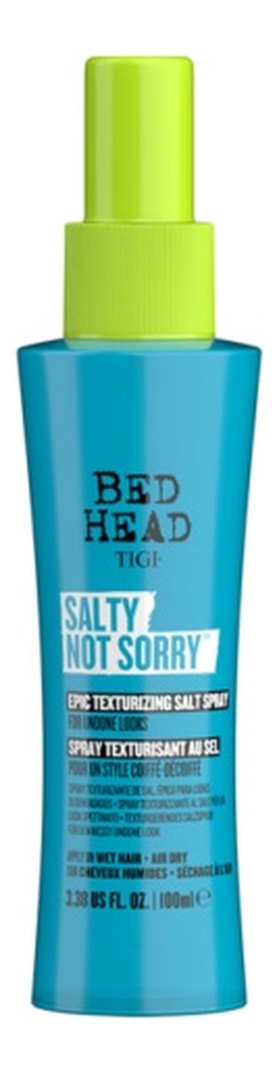 Salty not sorry spray texturising salt spray spray do włosów z solą morską zwiększający objętość