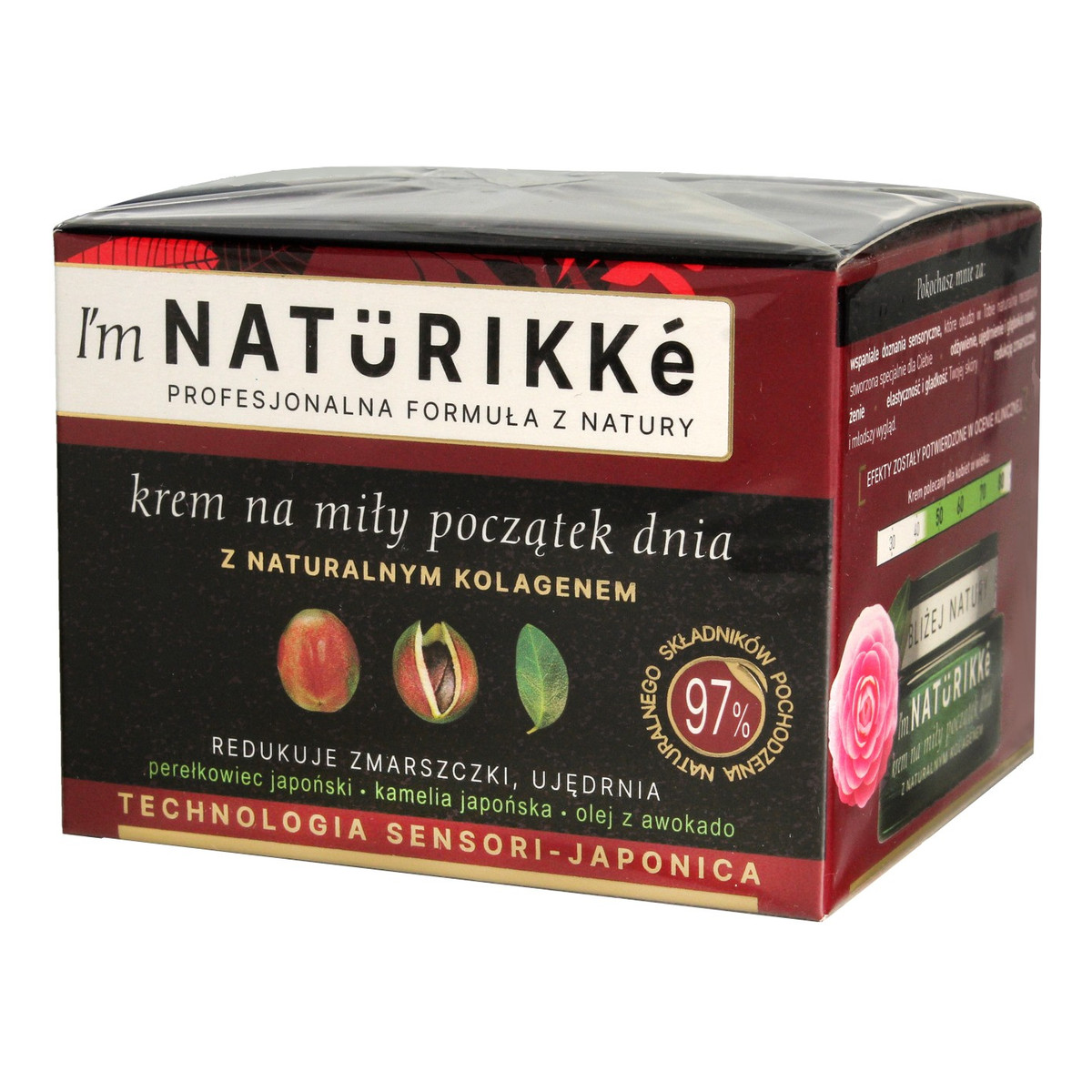 I'm Naturikke Krem na miły początek dnia z naturalnym kolagenem 50ml