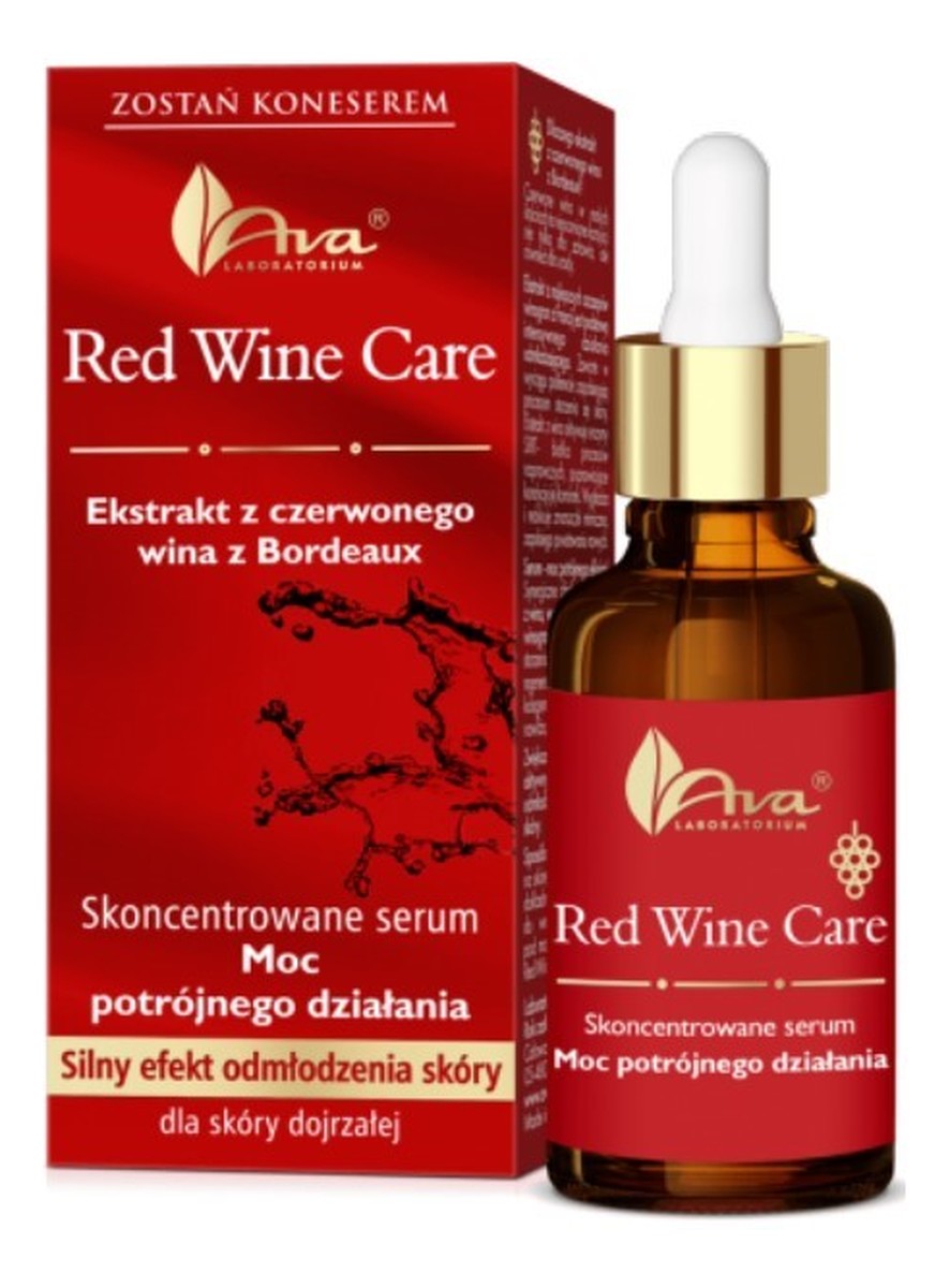 serum skoncentrowane do skóry dojrzałej - Moc potrójnego działania