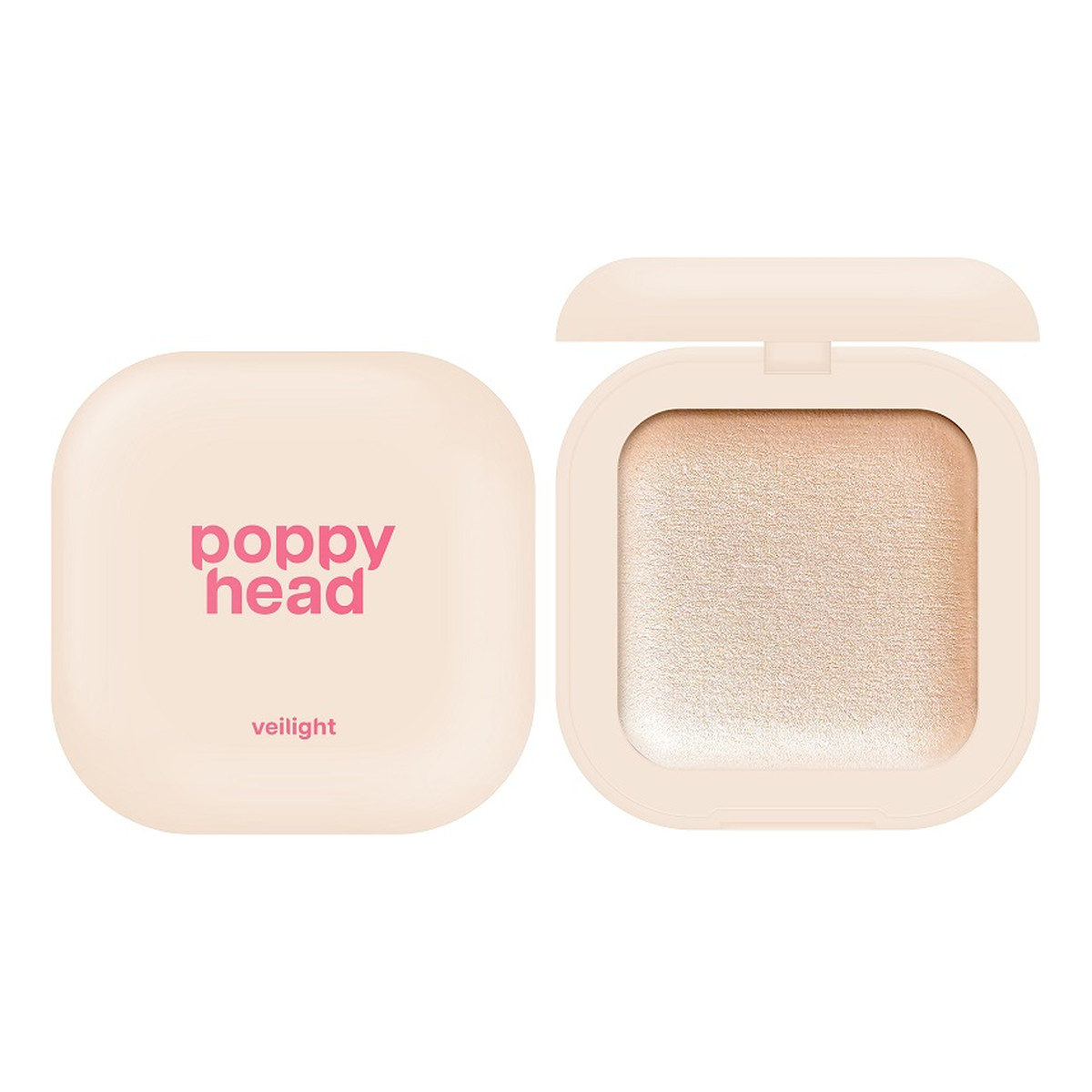 Poppy Head Veilight wypiekany rozświetlający puder do twarzy 12g