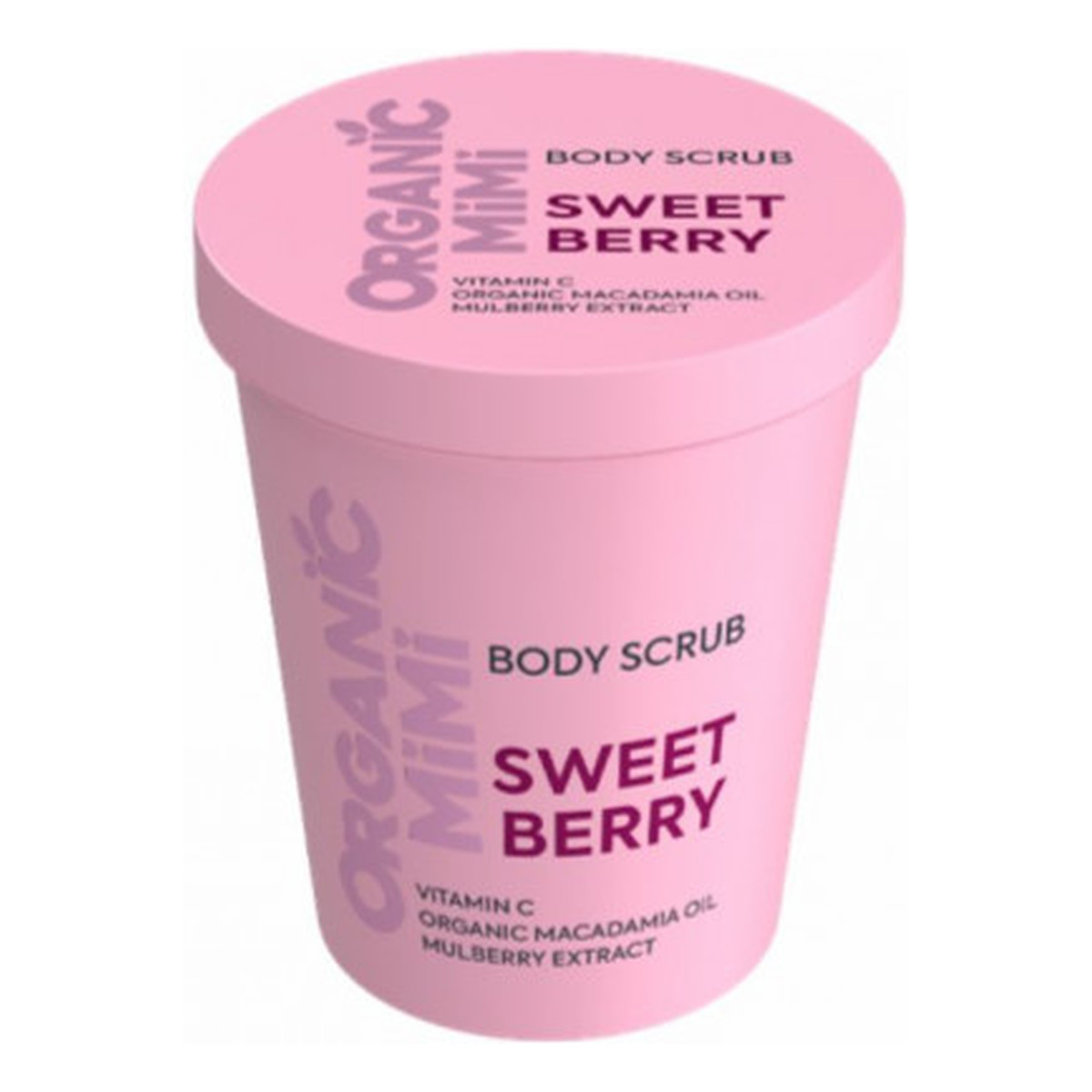 Organic Mimi Peeling do ciała Sweet Berry 250g