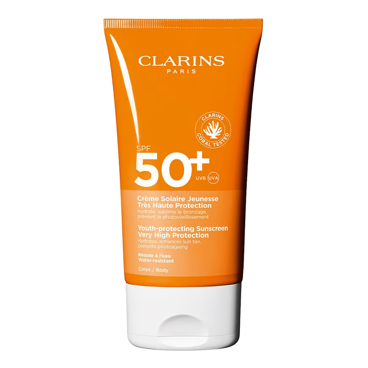 Clarins Suncare Krem do opalania ciała spf50+ 150ml