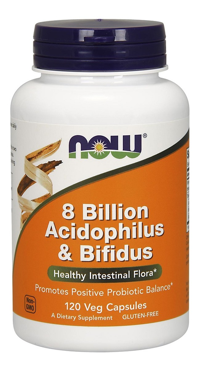 8 billion acidophilus bifidus suplement diety 120 kapsułek