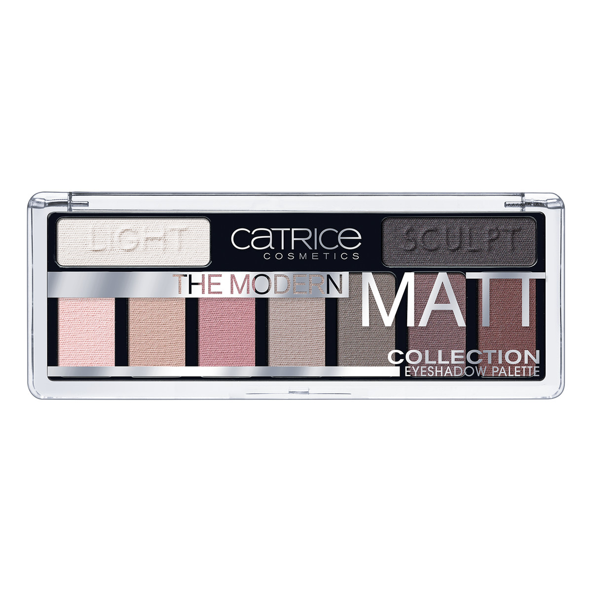 Catrice The Modern Matt Collection Eyeshadow Palette Paletka Pudrowych Cieni