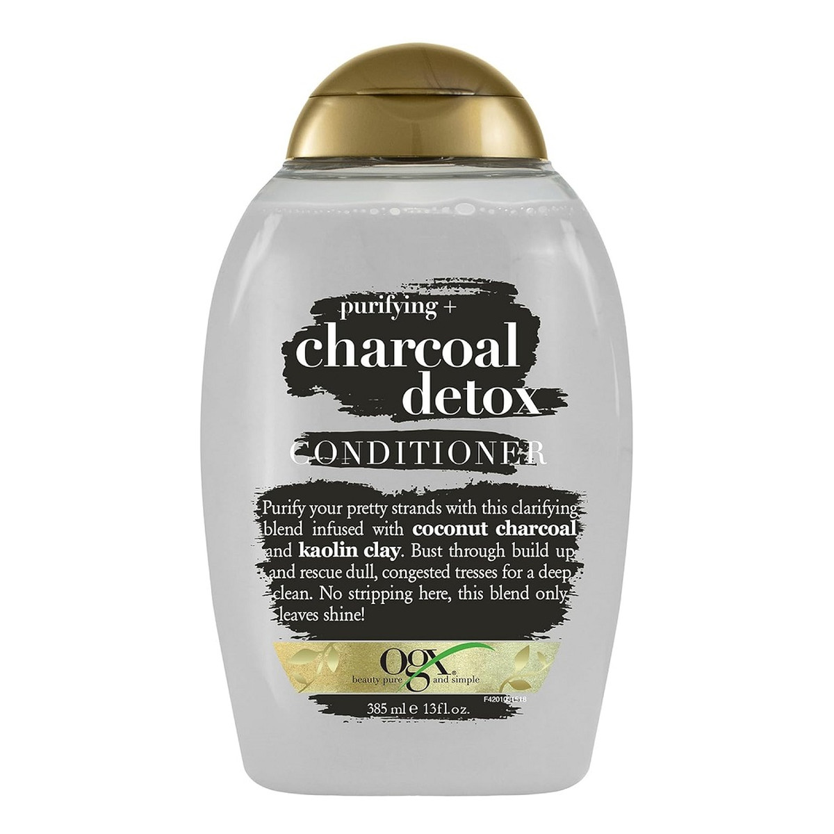 OGX Purifying + charcoal detox conditioner odżywka detoksykująca z węglem aktywnym 385ml