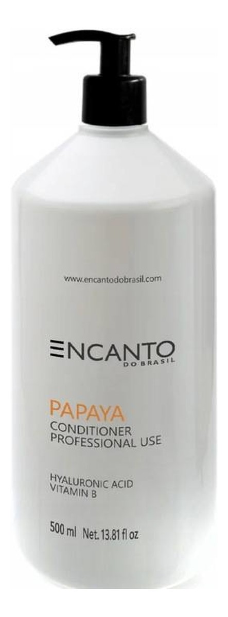 Brasil Nanox Conditioner Papya Hyaulronic Acid Witamin B Odżywka nawilżająco - odżywcza