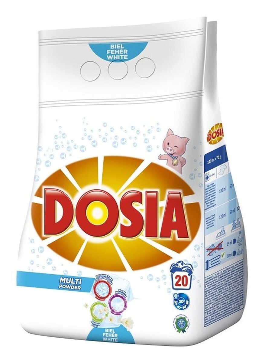 Proszek do prania tkanin białych (20 prań)