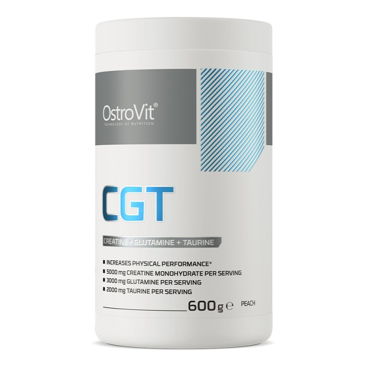 OstroVit CGT brzoskwiniowy 600g