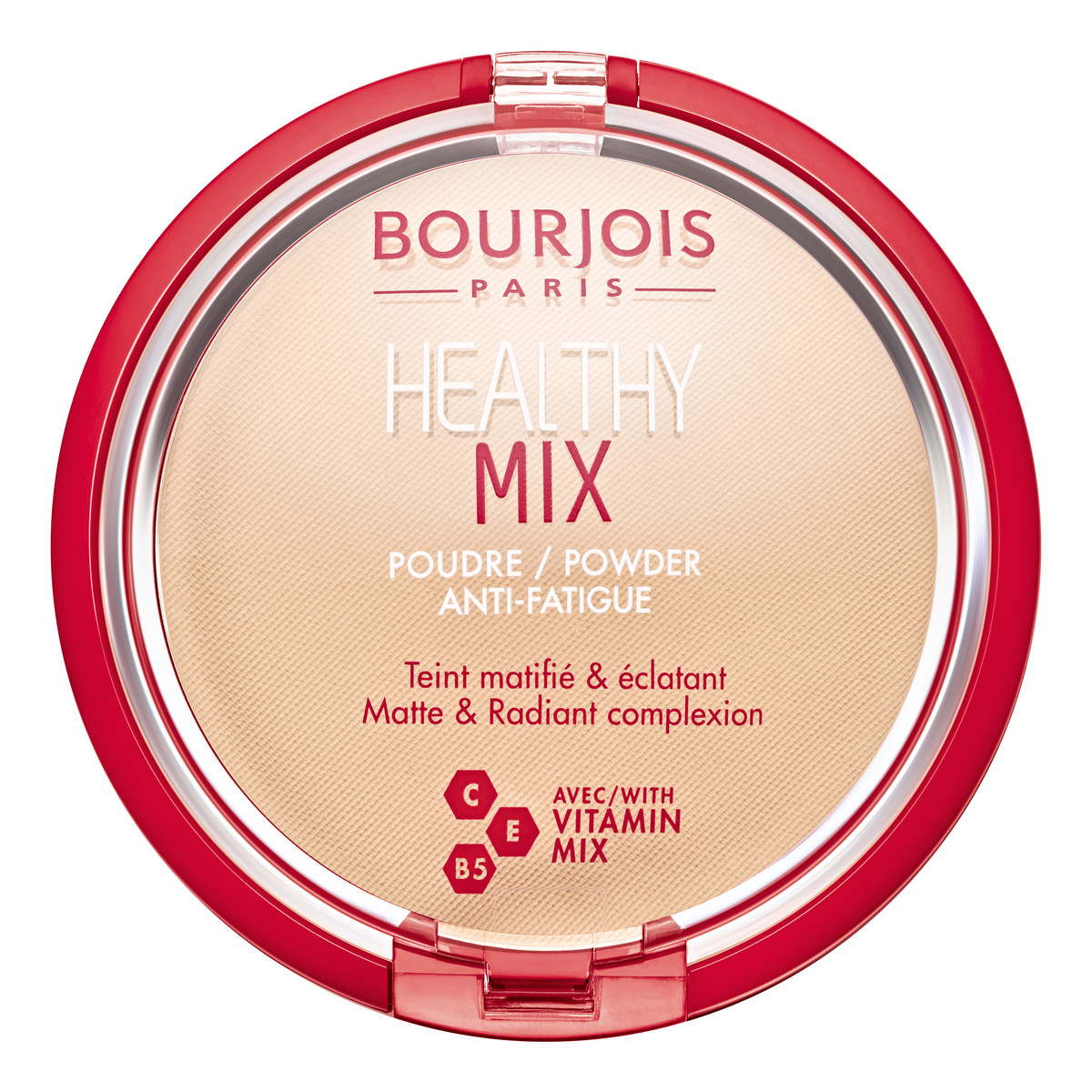 Bourjois Healthy Mix puder w kamieniu matująco – rozświetlający 10g