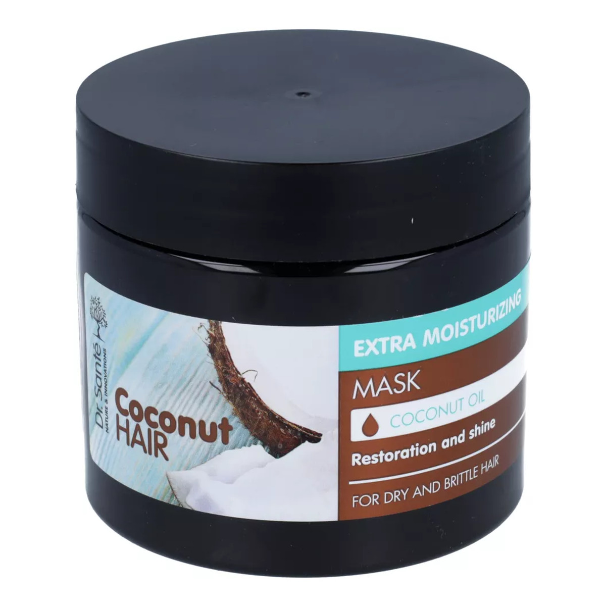Dr. Sante Coconut Hair maska z olejem kokosowym do suchych i łamliwych włosów 300ml