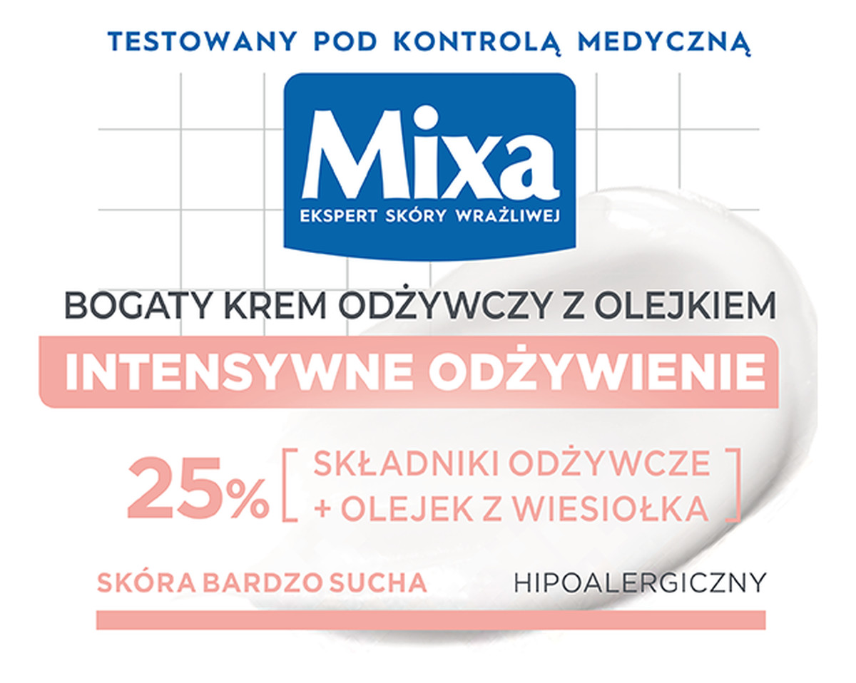 Bogaty Krem Odżywczy z Olejkiem