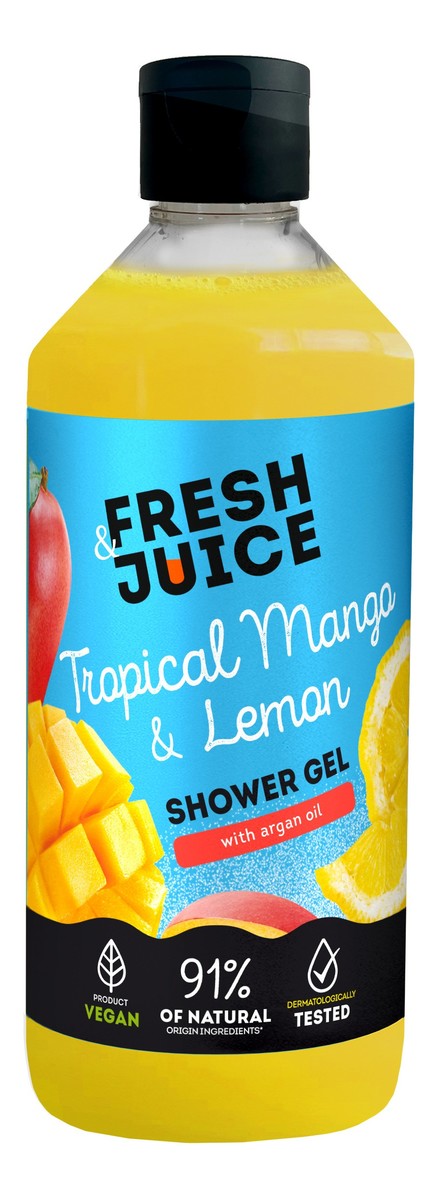 Żel pod prysznic tropikalne mango i cytryna