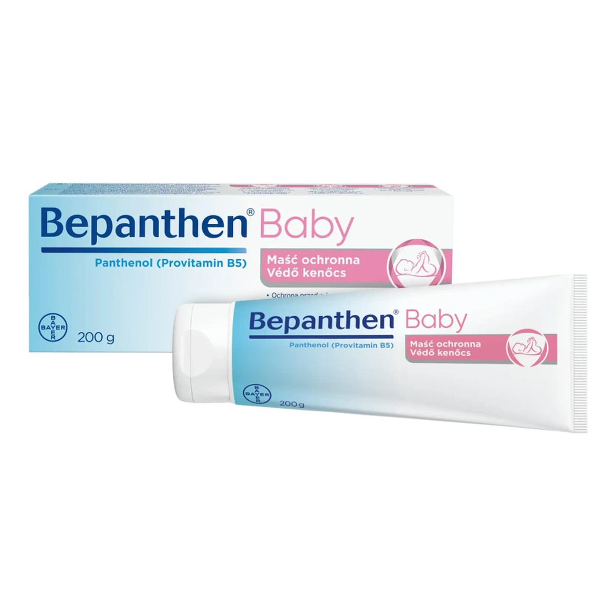 Bepanthen Baby Maść przeciw odparzeniom pieluszkowym dla niemowląt 200g