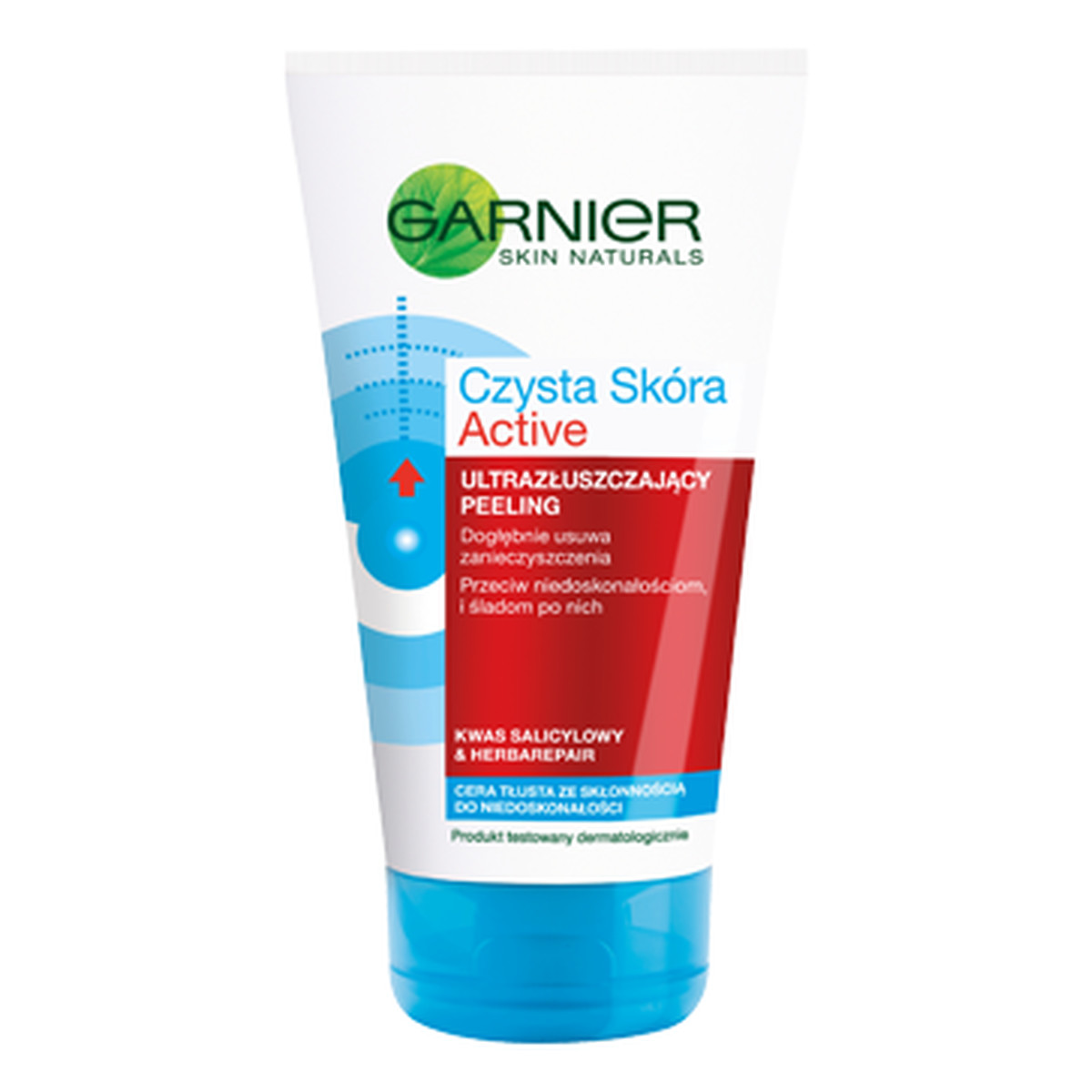 Garnier Czysta Skóra Active Skin Naturals Peeling Do Twarzy w Tubie 150ml